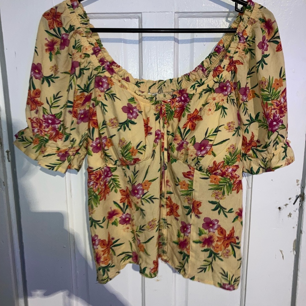 Floral blouse
